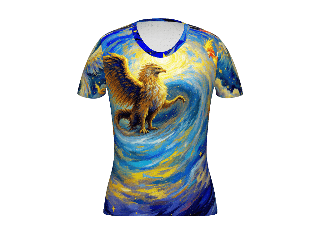 All-Over Print Women's Athletic T-Shirt