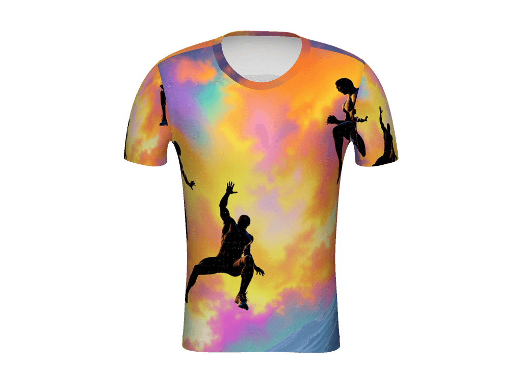 All-Over Print Men's Athletic T-Shirt