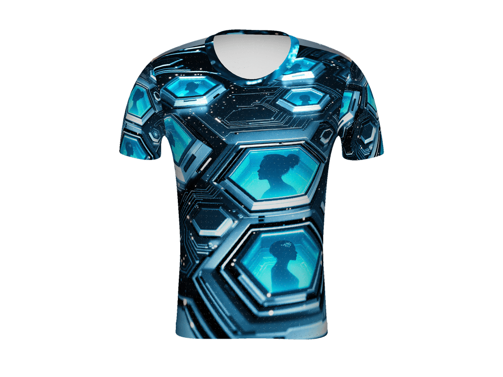 All-Over Print Men's Athletic T-Shirt
