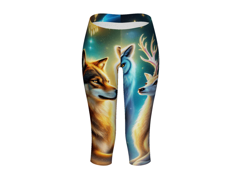 All-Over Print Capri Leggings