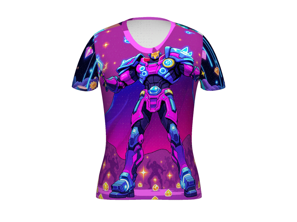 All-Over Print Women's Athletic T-Shirt