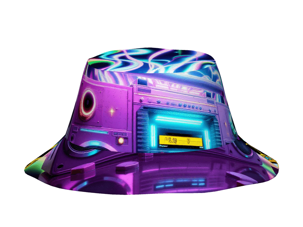 All-Over Print Reversible Bucket Hat