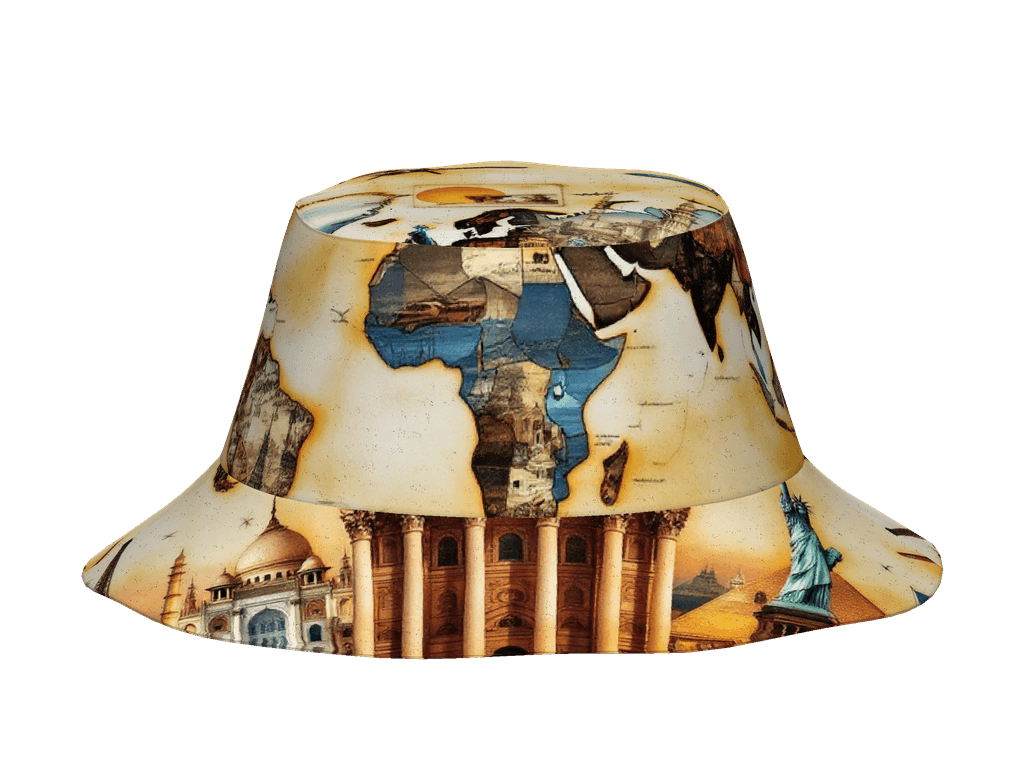 All-Over Print Reversible Bucket Hat