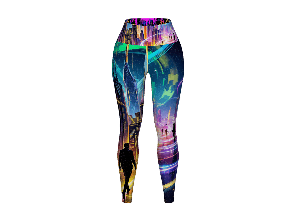 All-Over Print Yoga Leggings