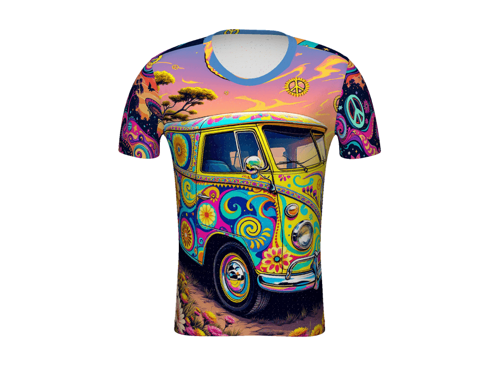 All-Over Print Men's Athletic T-Shirt