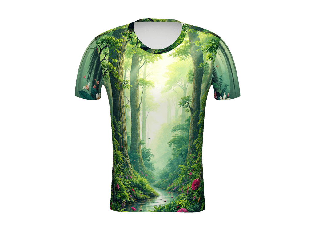 All-Over Print Men's Athletic T-Shirt