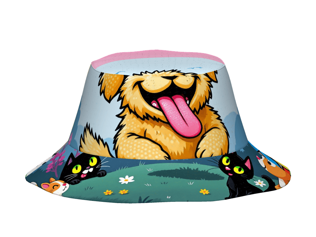 All-Over Print Reversible Bucket Hat