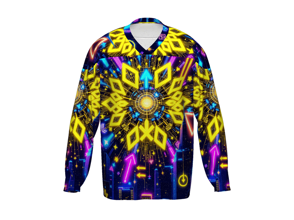 All-Over Print Recycled Hockey Fan Jersey