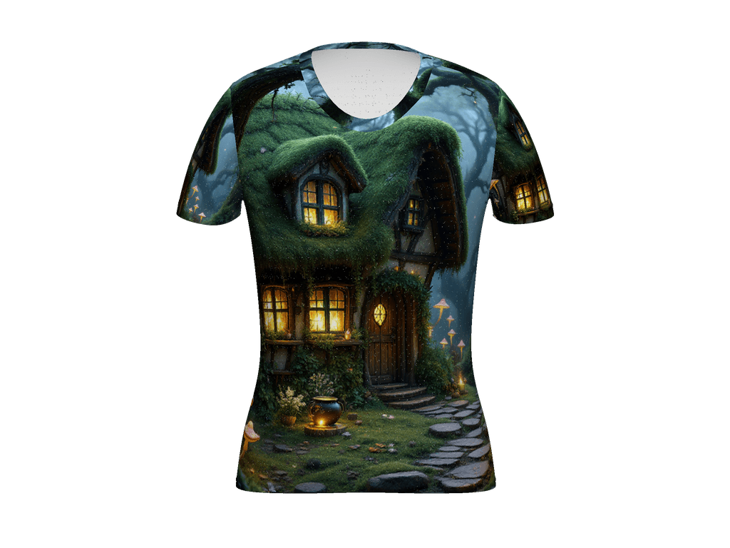 All-Over Print Women's Athletic T-Shirt