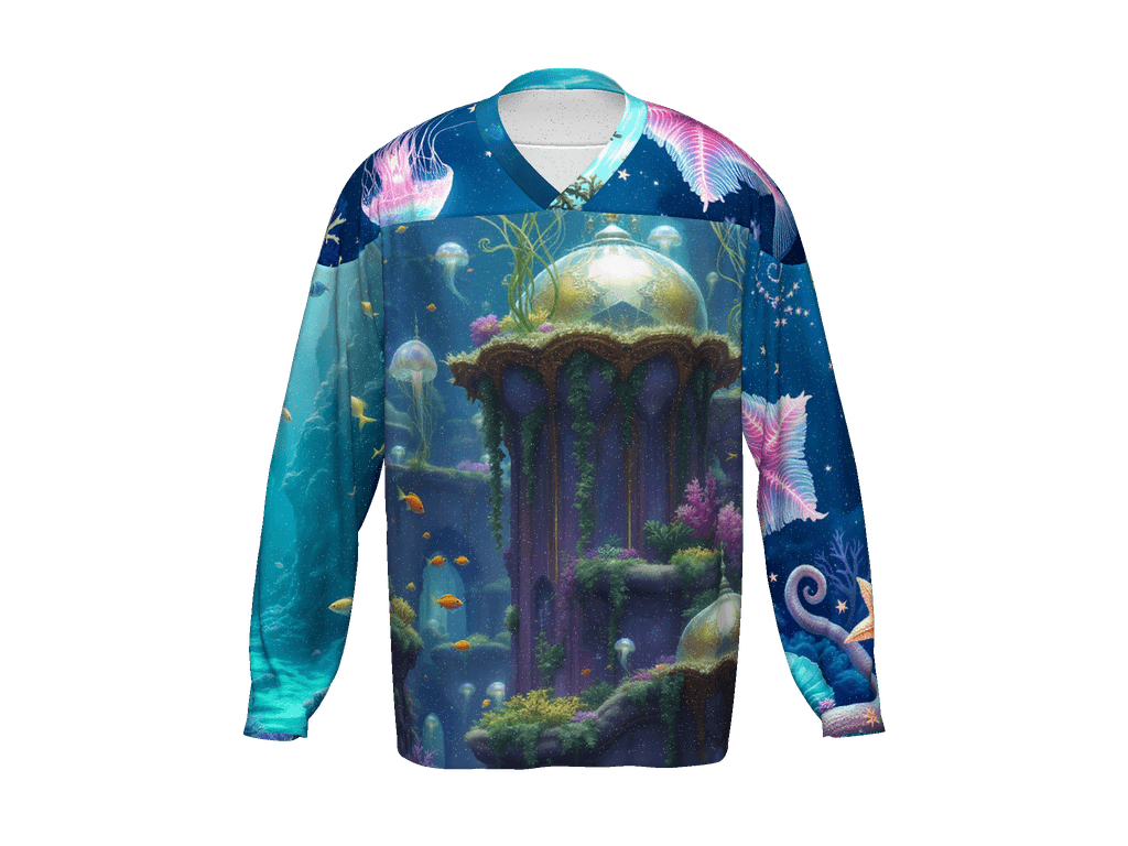 All-Over Print Recycled Hockey Fan Jersey