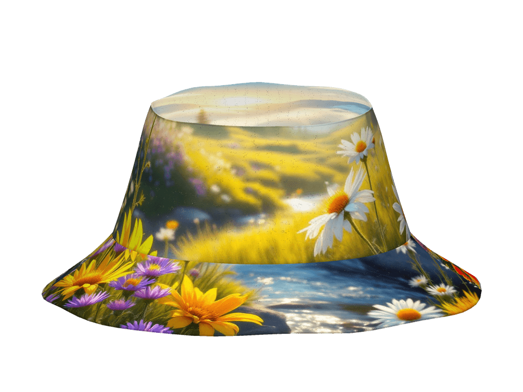 All-Over Print Reversible Bucket Hat