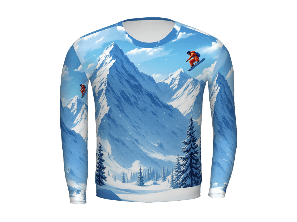 All-Over Print Recycled Unisex Sweatshirt