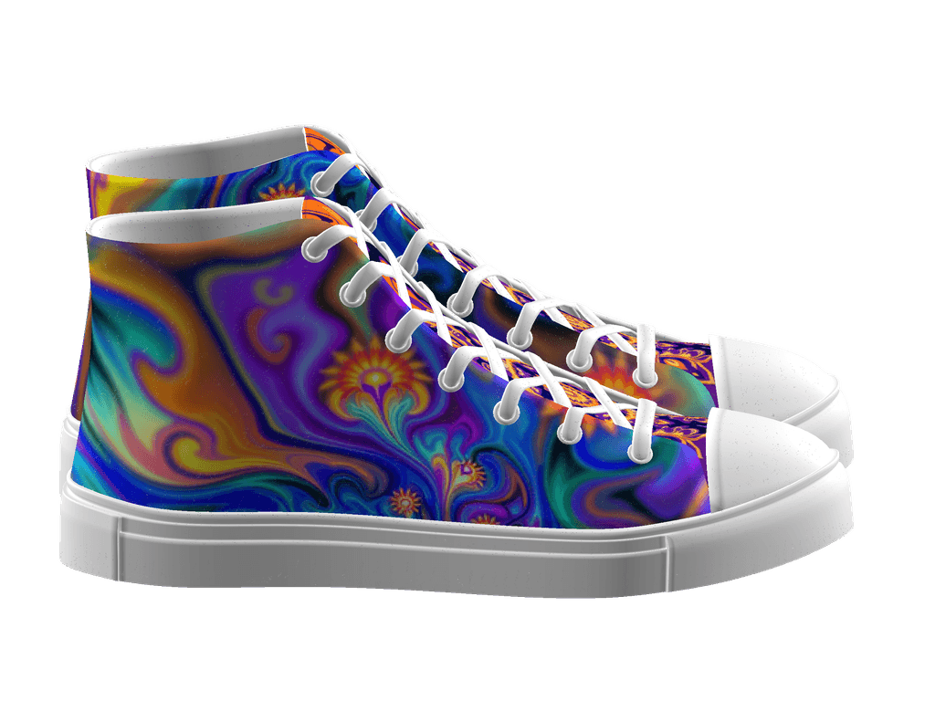 Men's High Top Canvas Shoes