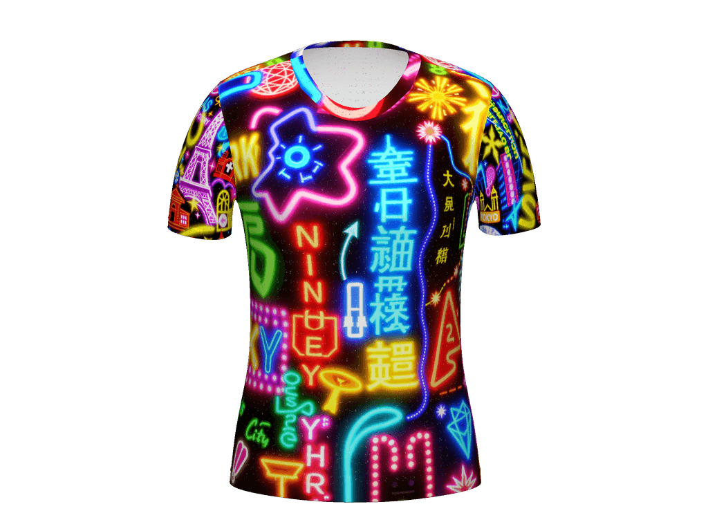 All-Over Print Women's Crew Neck T-Shirt