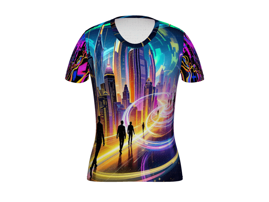 All-Over Print Women's Athletic T-Shirt