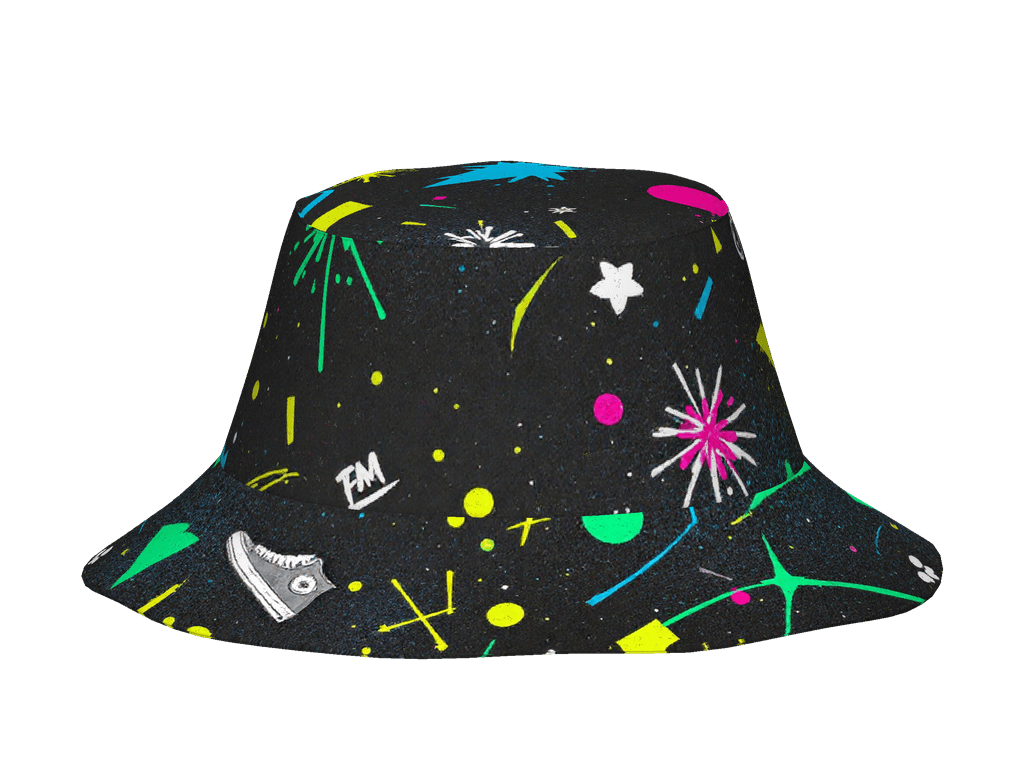 All-Over Print Reversible Bucket Hat