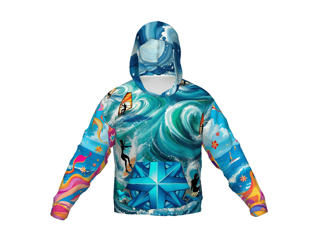 All-Over Print Recycled Unisex Hoodie