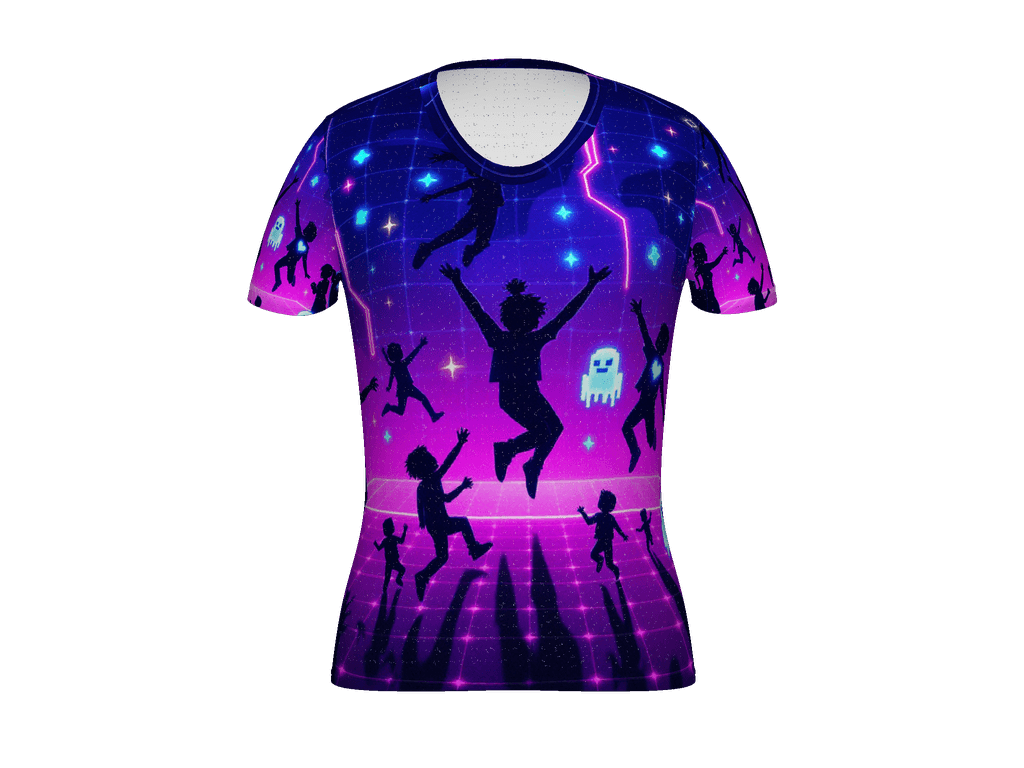 All-Over Print Women's Athletic T-Shirt