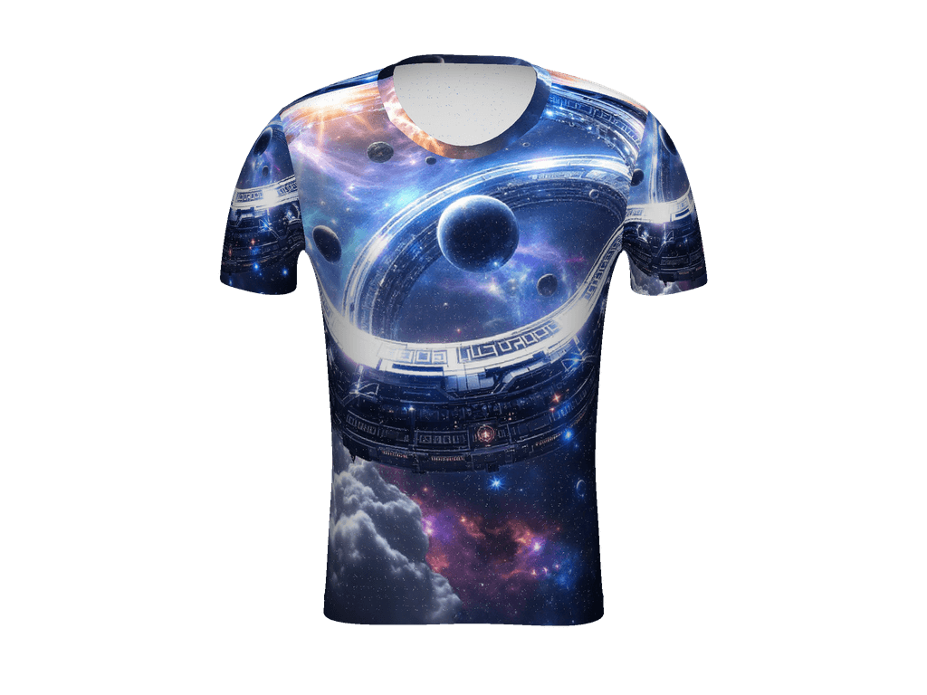 All-Over Print Men's Athletic T-Shirt