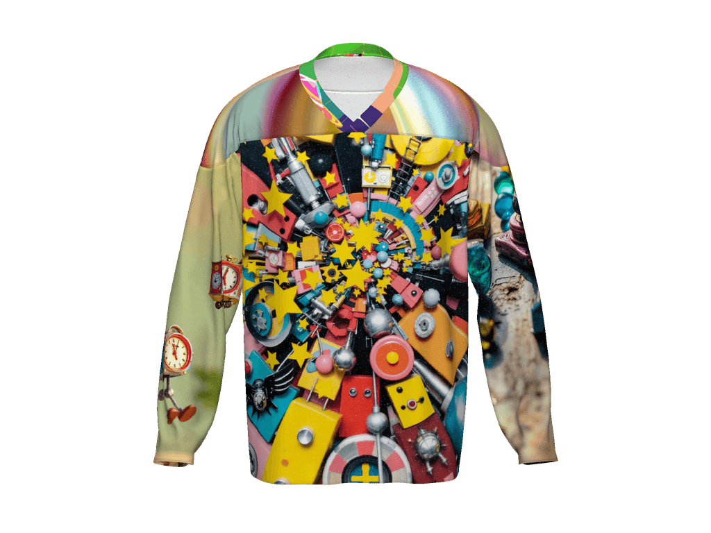 All-Over Print Recycled Hockey Fan Jersey