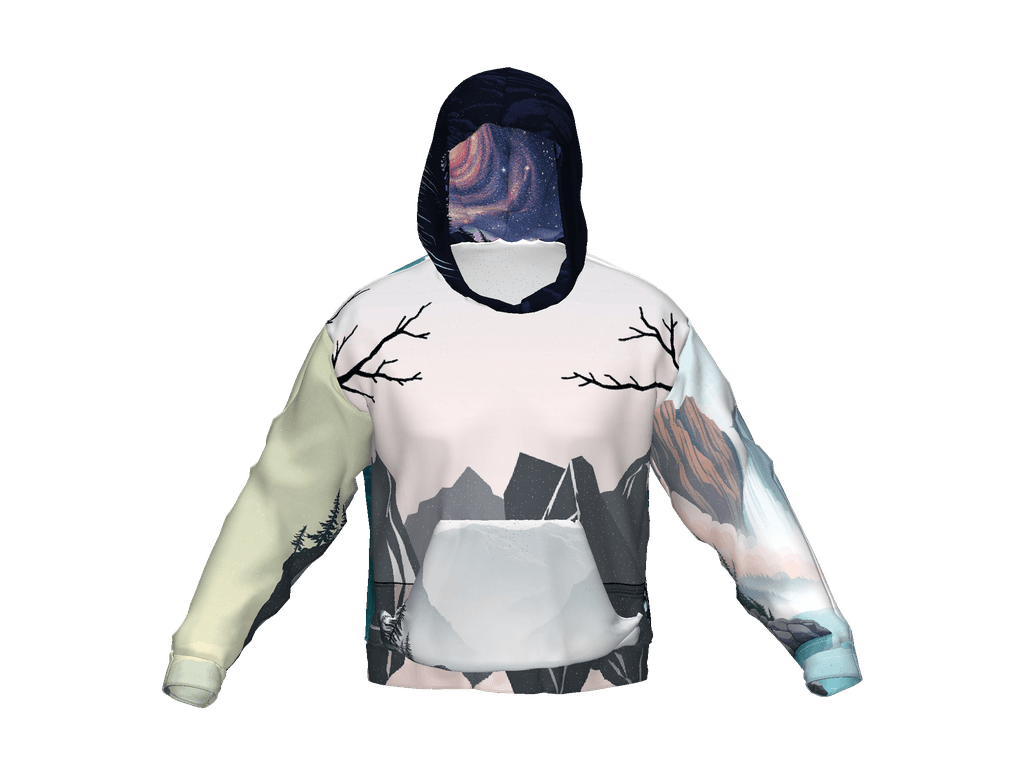 All-Over Print Recycled Unisex Hoodie