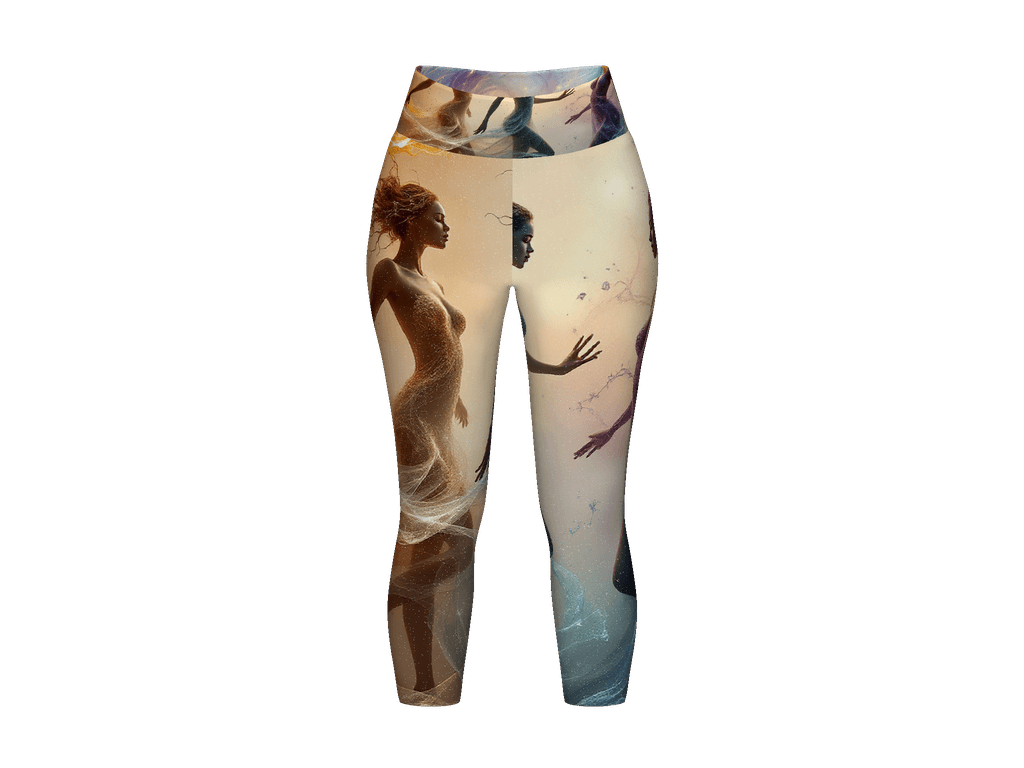 All-Over Print Yoga Capri Leggings