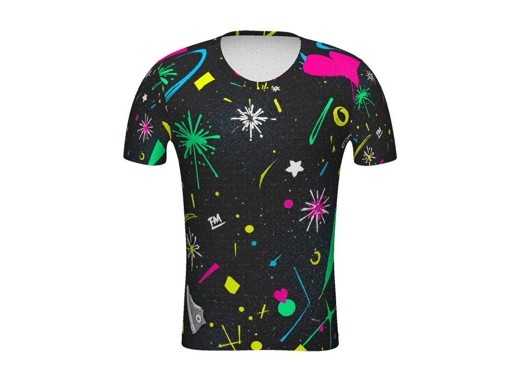 All-Over Print Men's Athletic T-Shirt