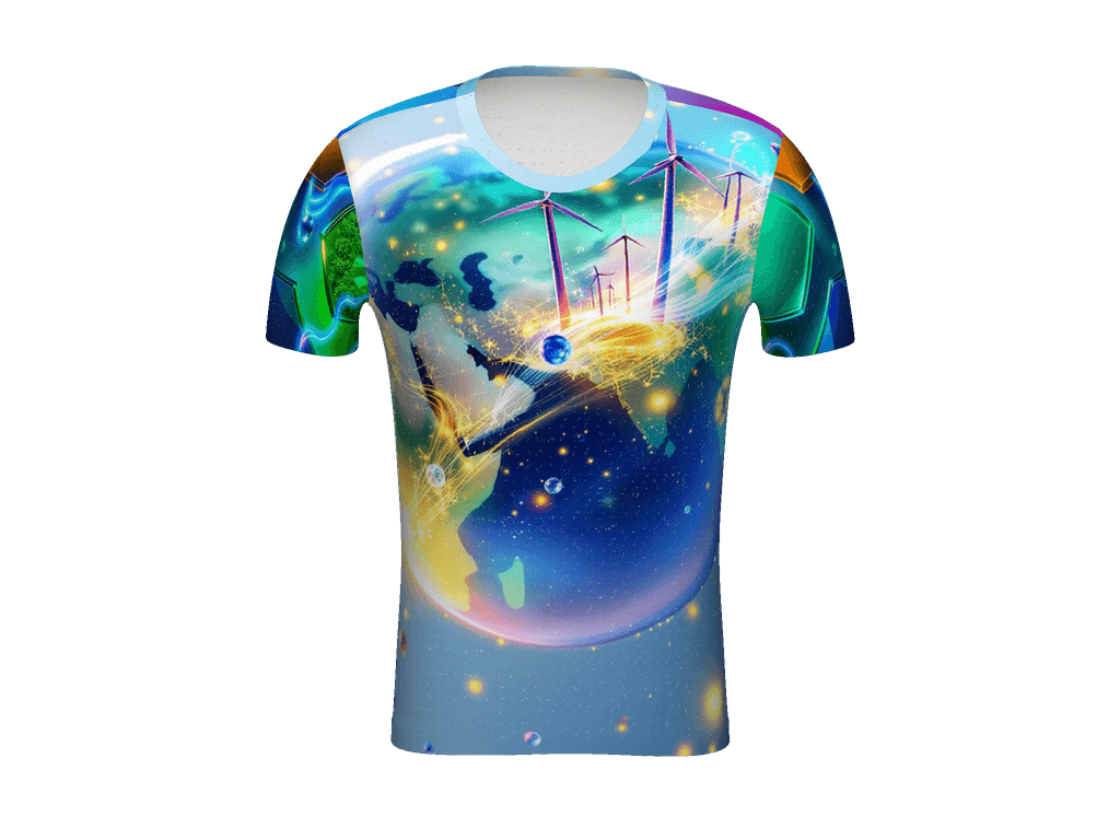 All-Over Print Men's Athletic T-Shirt