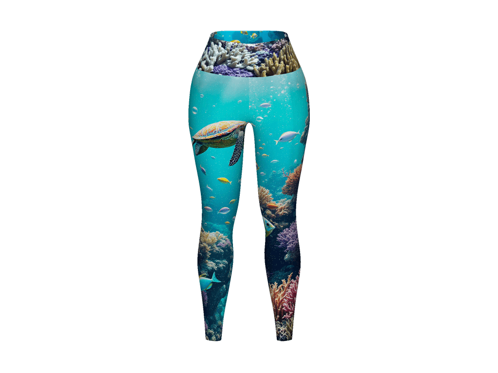 All-Over Print Yoga Leggings