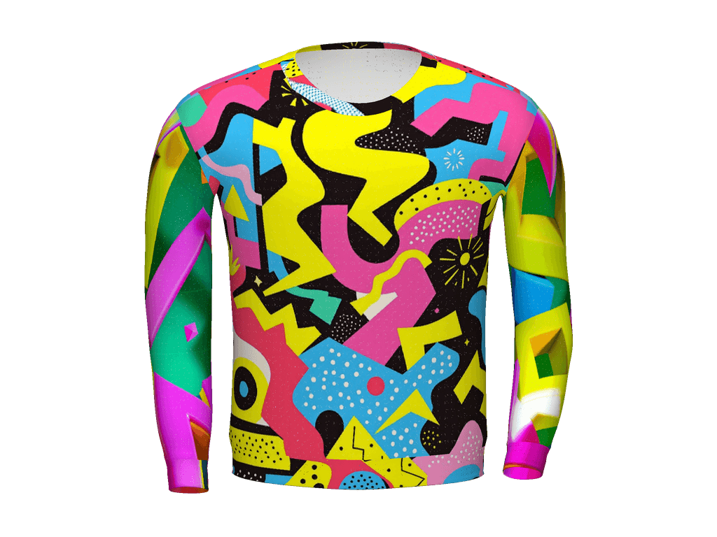 All-Over Print Recycled Unisex Sweatshirt