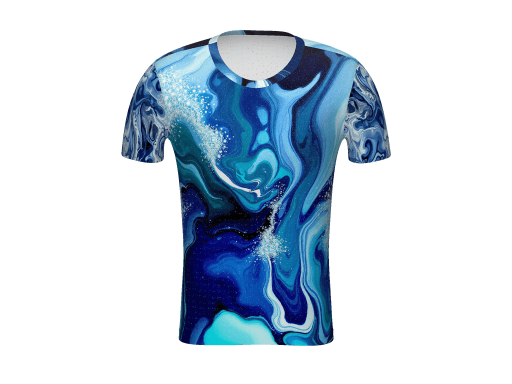 All-Over Print Men's Athletic T-Shirt