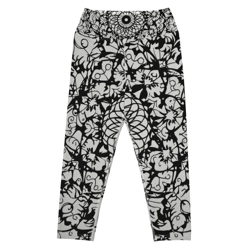 All-Over Print Yoga Capri Leggings