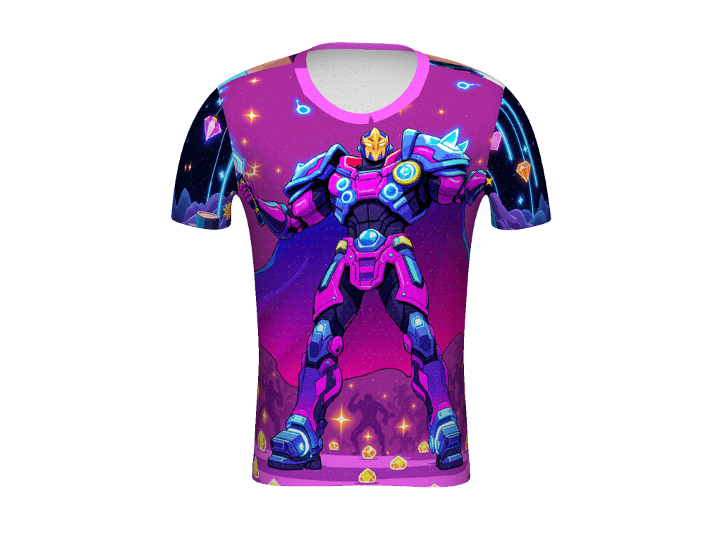 All-Over Print Men's Athletic T-Shirt