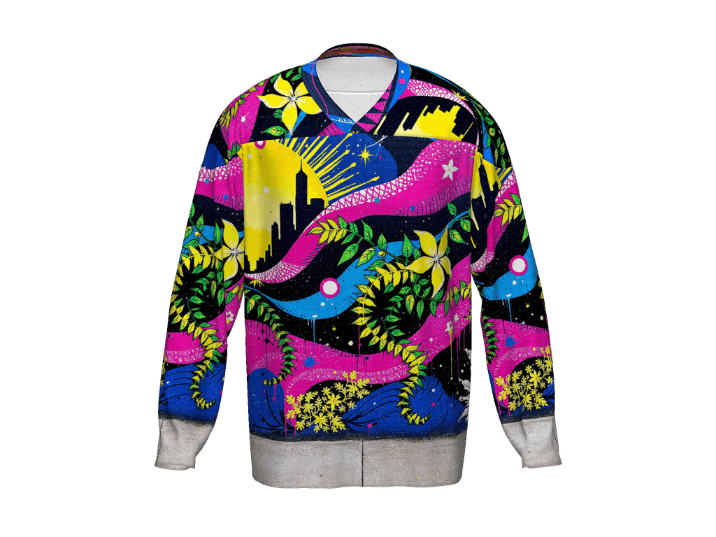 All-Over Print Recycled Hockey Fan Jersey