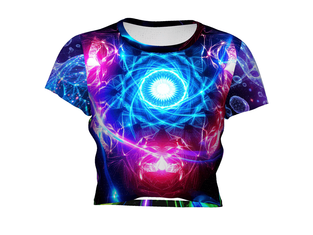 All-Over Print Crop Tee