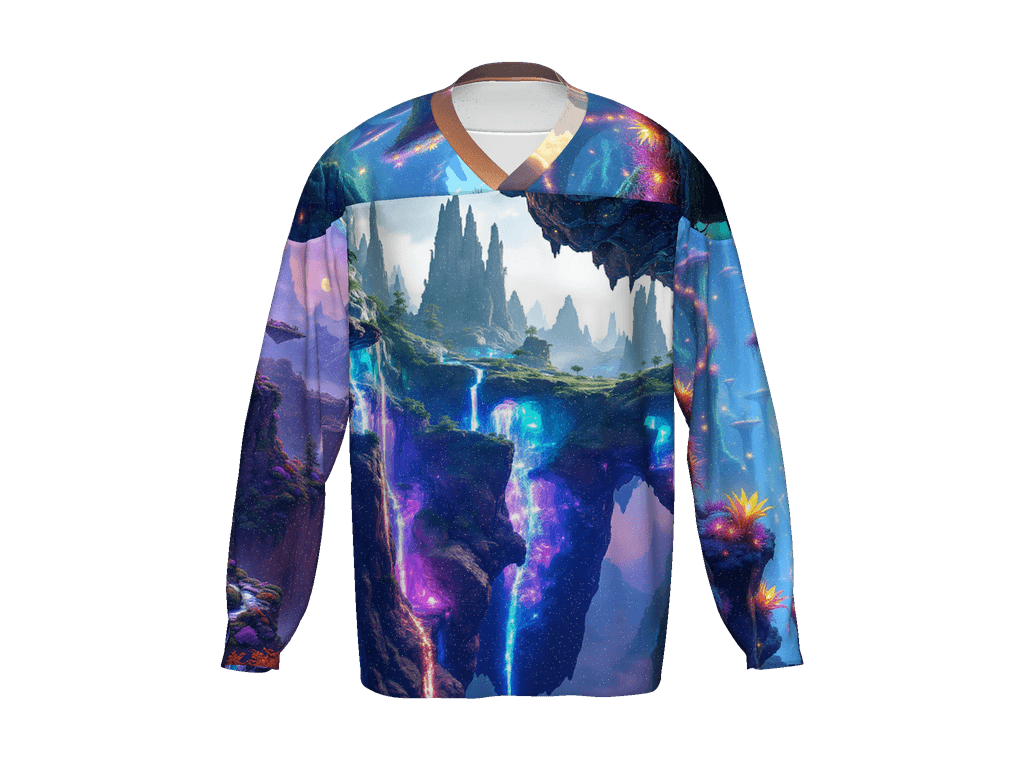 All-Over Print Recycled Hockey Fan Jersey