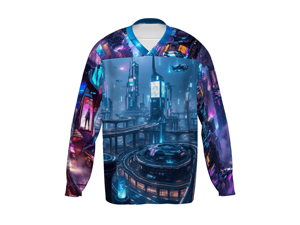 All-Over Print Recycled Hockey Fan Jersey