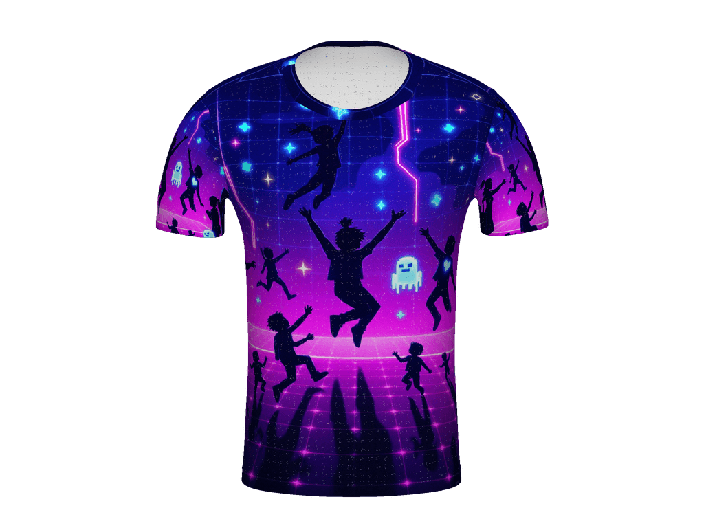 All-Over Print Men's Crew Neck T-Shirt