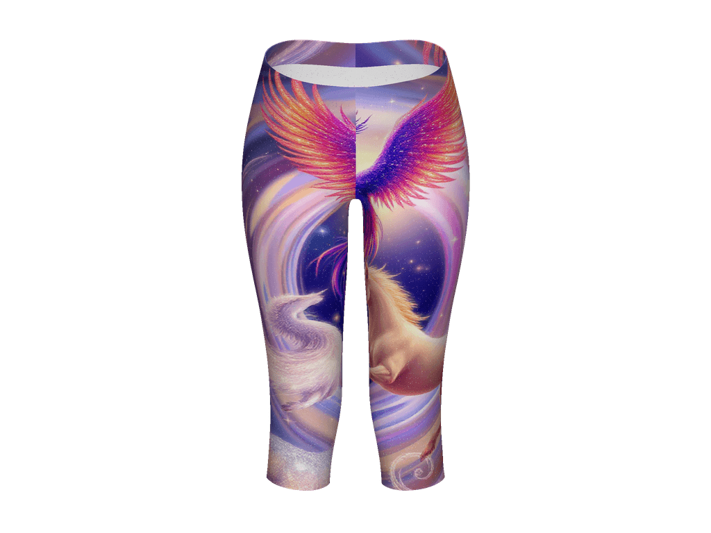 All-Over Print Capri Leggings