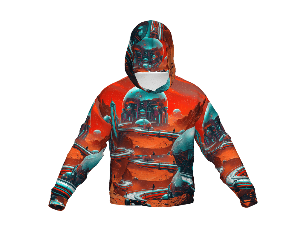 All-Over Print Recycled Unisex Hoodie