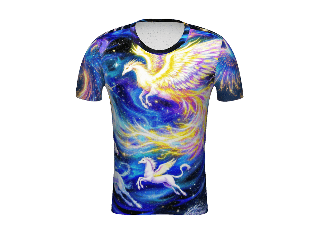 All-Over Print Men's Athletic T-Shirt