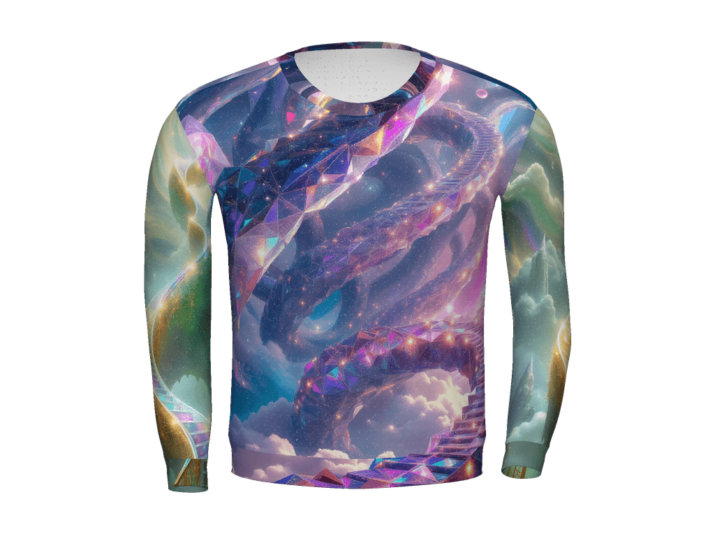 All-Over Print Recycled Unisex Sweatshirt