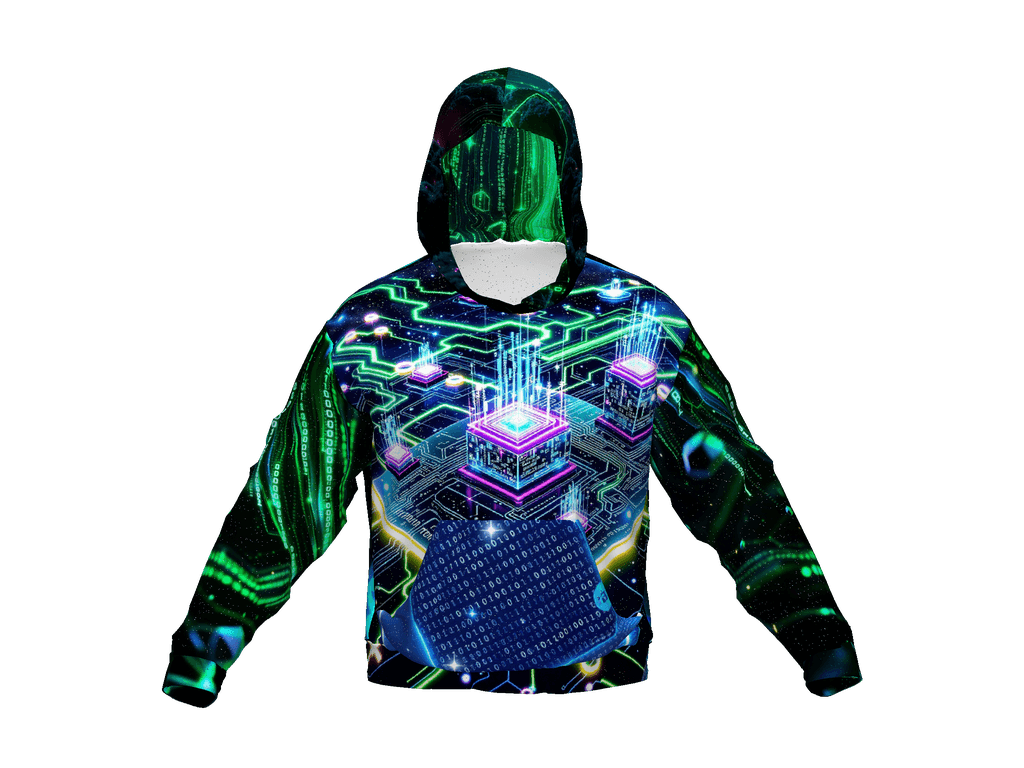 All-Over Print Recycled Unisex Hoodie