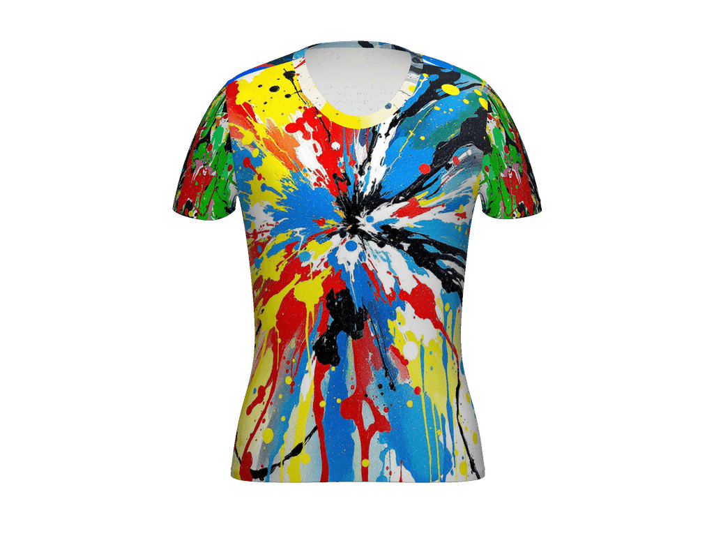 All-Over Print Women's Athletic T-Shirt