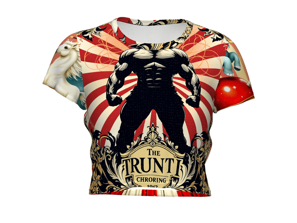 All-Over Print Crop Tee