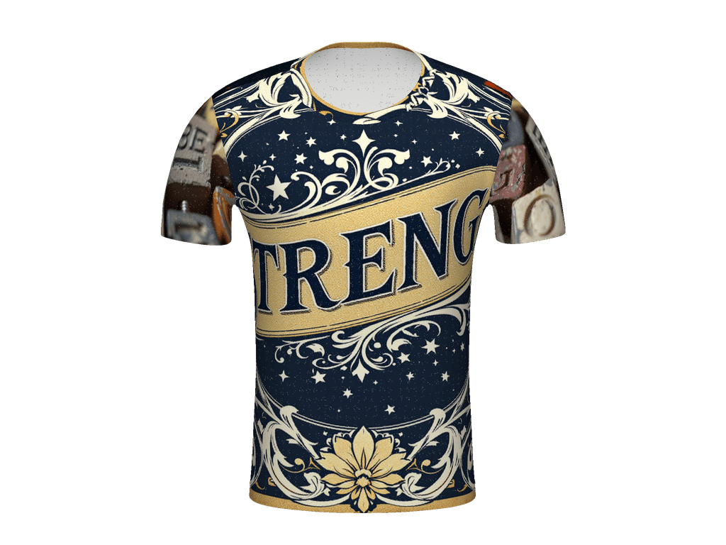 All-Over Print Men's Crew Neck T-Shirt