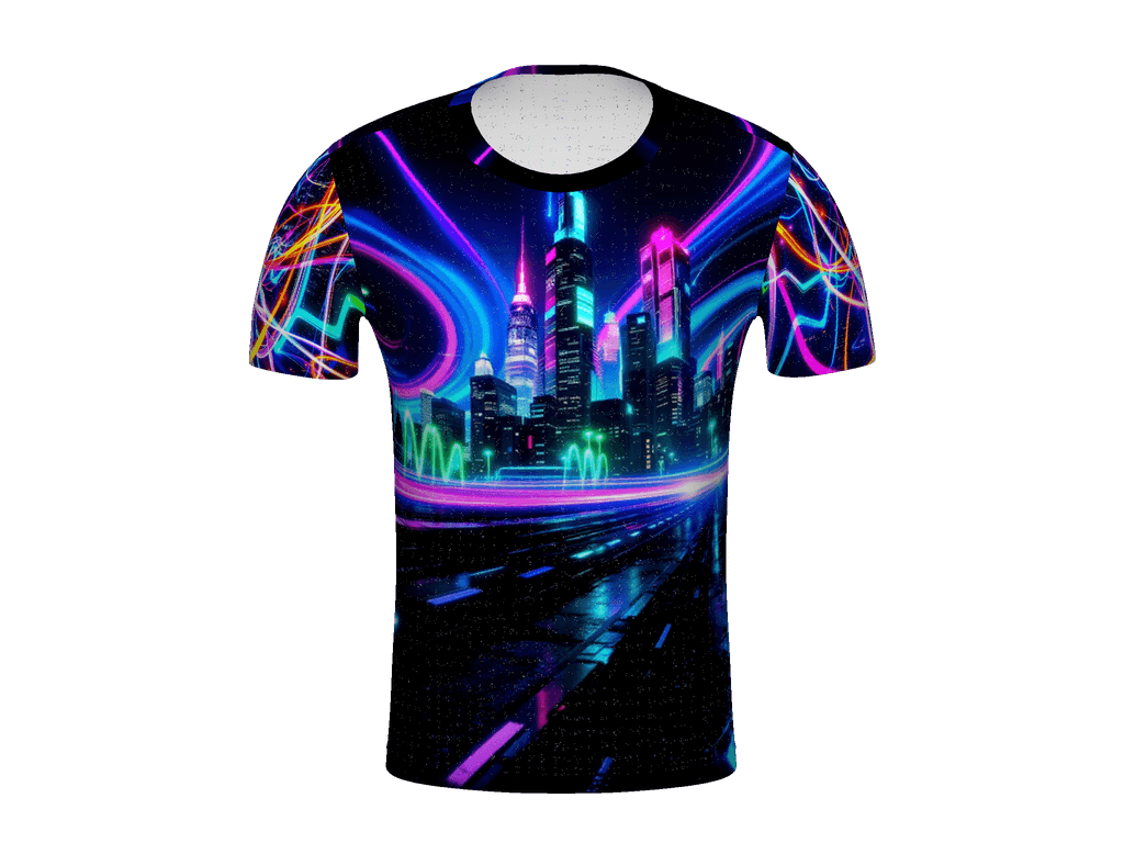 All-Over Print Men's Crew Neck T-Shirt