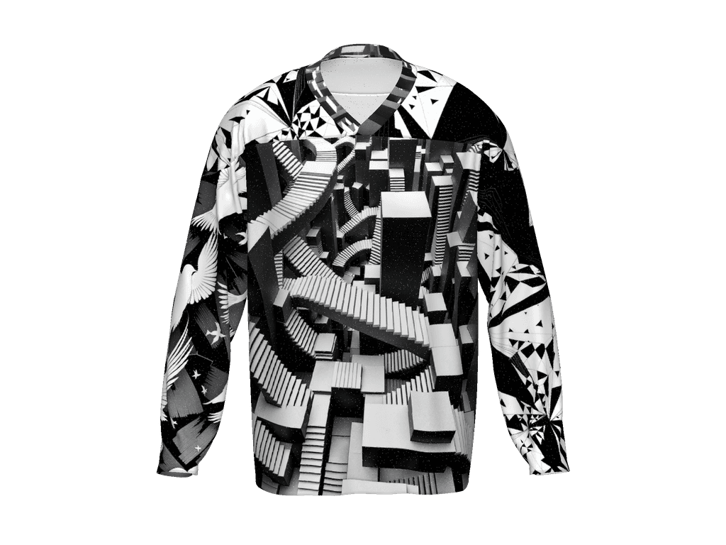 All-Over Print Recycled Hockey Fan Jersey