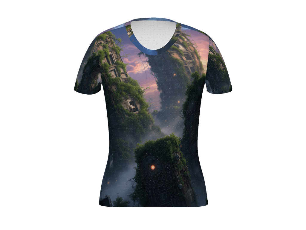 All-Over Print Women's Athletic T-Shirt