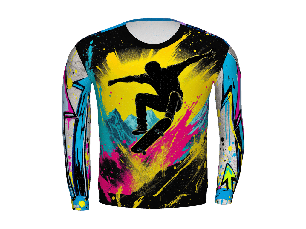 All-Over Print Recycled Unisex Sweatshirt